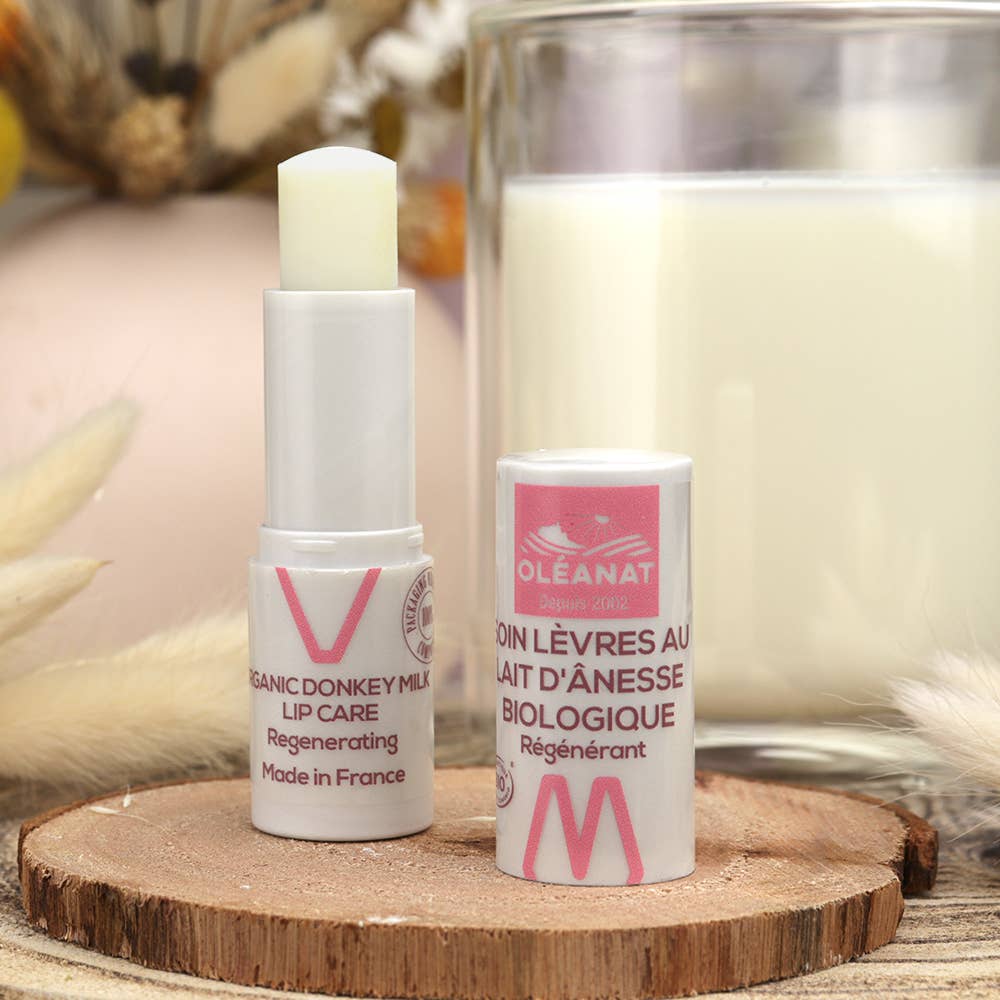 Le Secret Naturel – wholesale Lip Balm – Organic lip care with donkey milk - 4.5g - Oléanat2