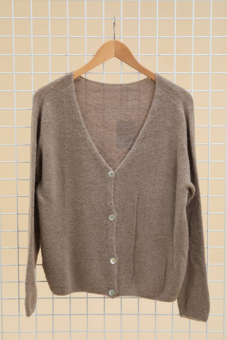 LÉA & LUC – wholesale Cardigan – Women’s – ALPACA V-neck cardigan REF 102611