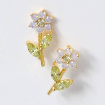 Sandle Stud Earrings for wholesale by Silla