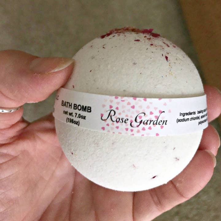 Dragonfly DayDream - Wholesale Bath Bomb/Fizz - Rose Garden Bath Bomb4