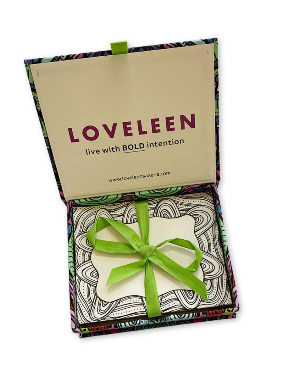 LOVELEEN®️ - Wholesale Stationery/Notecard Set - 'Permission to play' Note Card Box (w/ 100 coloring note cards)1
