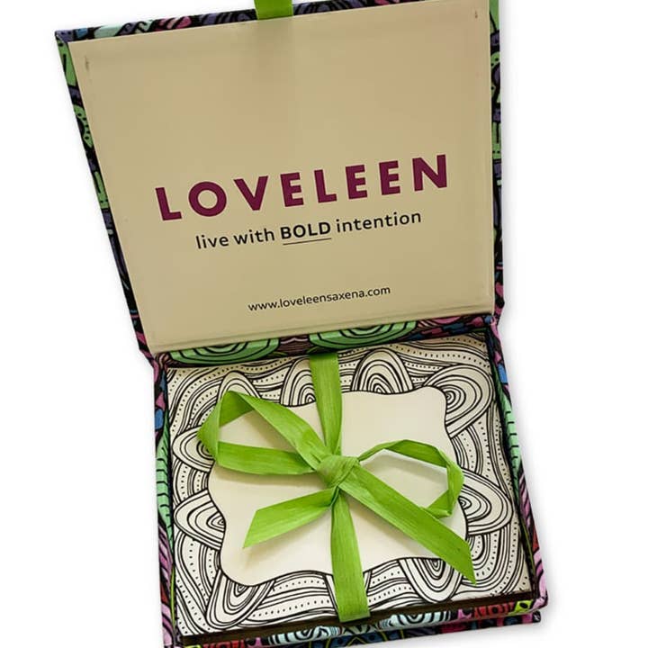 LOVELEEN®️ - Wholesale Stationery/Notecard Set - 'Permission to play' Note Card Box (w/ 100 coloring note cards)1