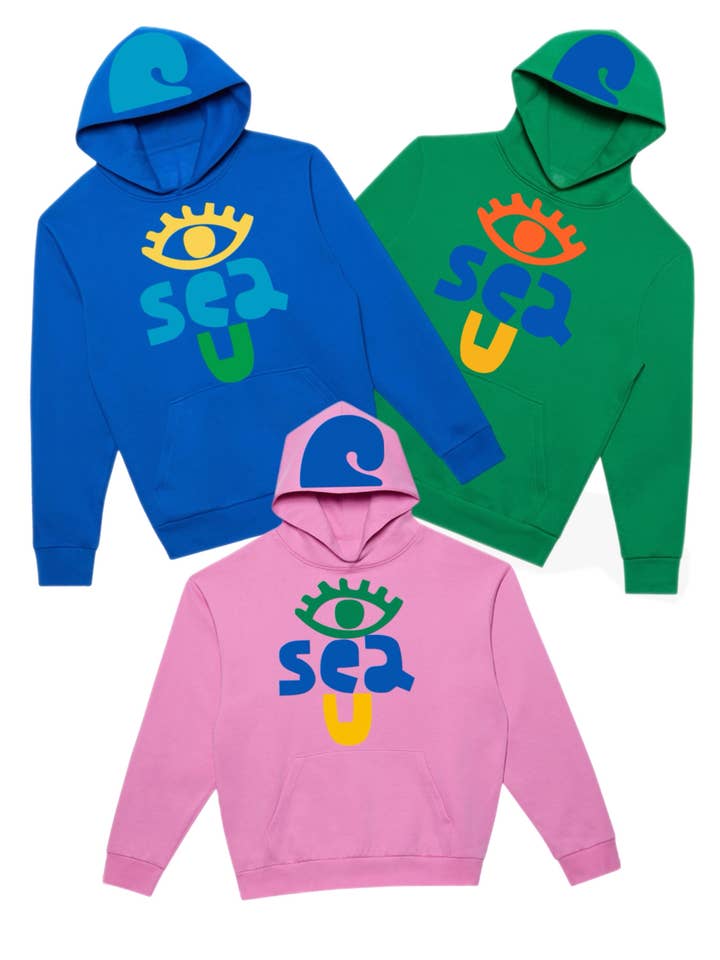I Sea You Hoodie for wholesale by Cabana Club California