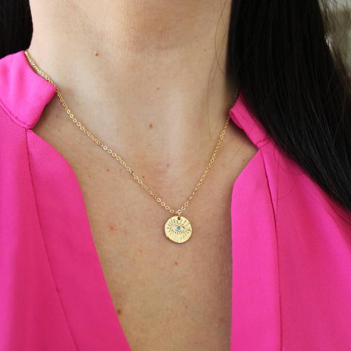 Laalee Jewelry - Wholesale Pendant/Charm Necklace - Gold Layering Necklace, Celestial Necklace, Layered Jewelry4