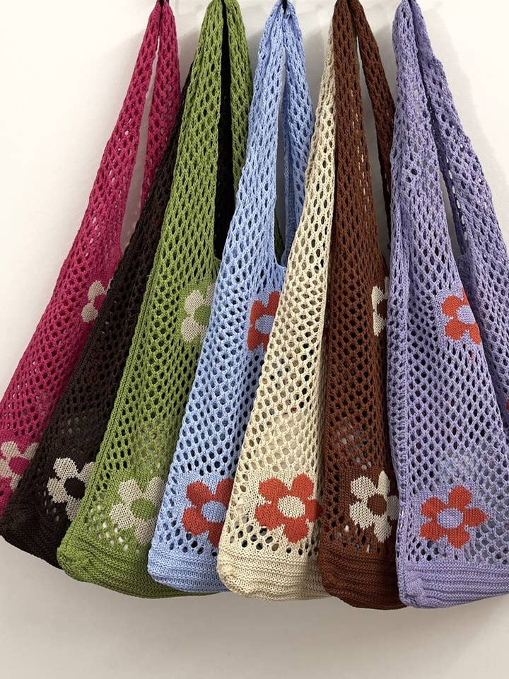 Mesh Shoulder Bag for wholesale by Miss Sparkling