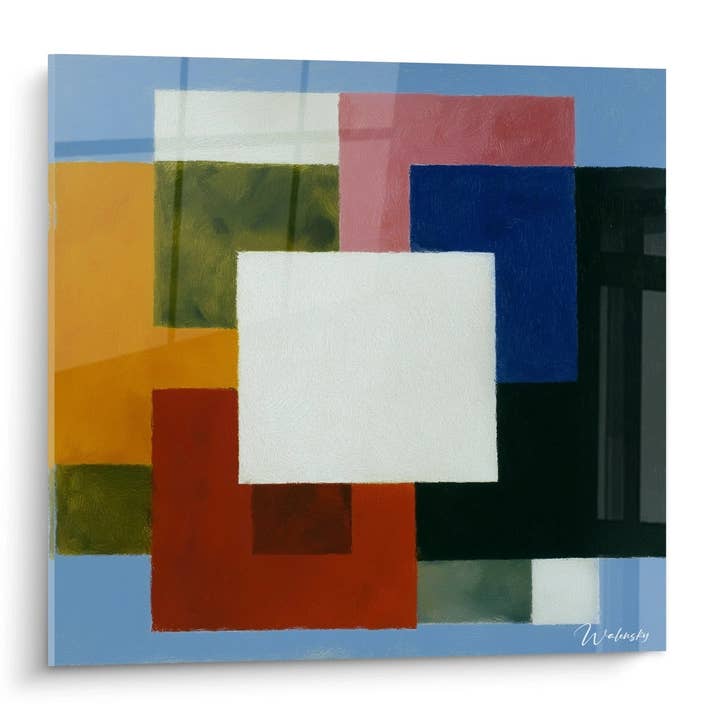 Tableau Géométrique Fonction Première - édition Constructivisme pour la vente par Walensky