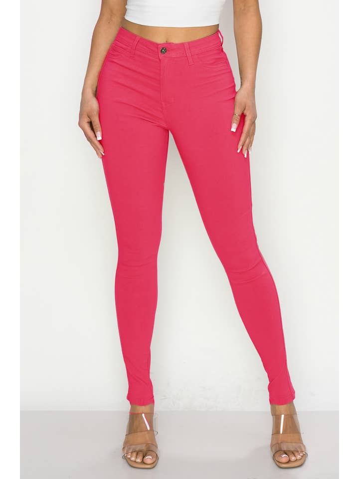 Denim Zone U.S.A. - Wholesale Jeans - Women's - HIGH WAISTED SUPER-STRETCH WOMEN'S SKINNY COLORED JEANS9