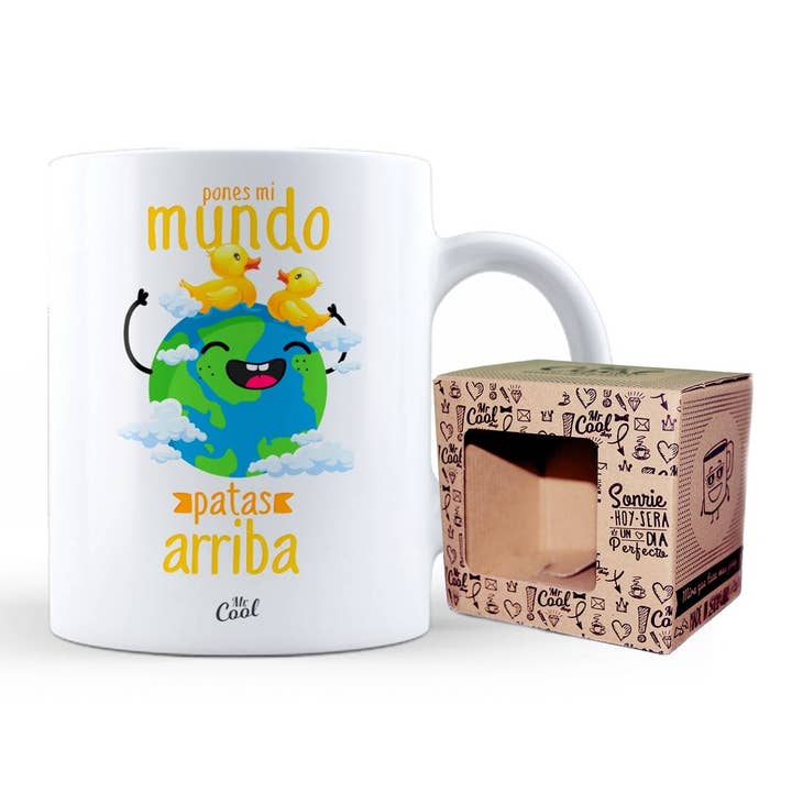 Mugg - Du vänder min värld upp och ner för wholesale av STAR WAY, S.L. | MrCool