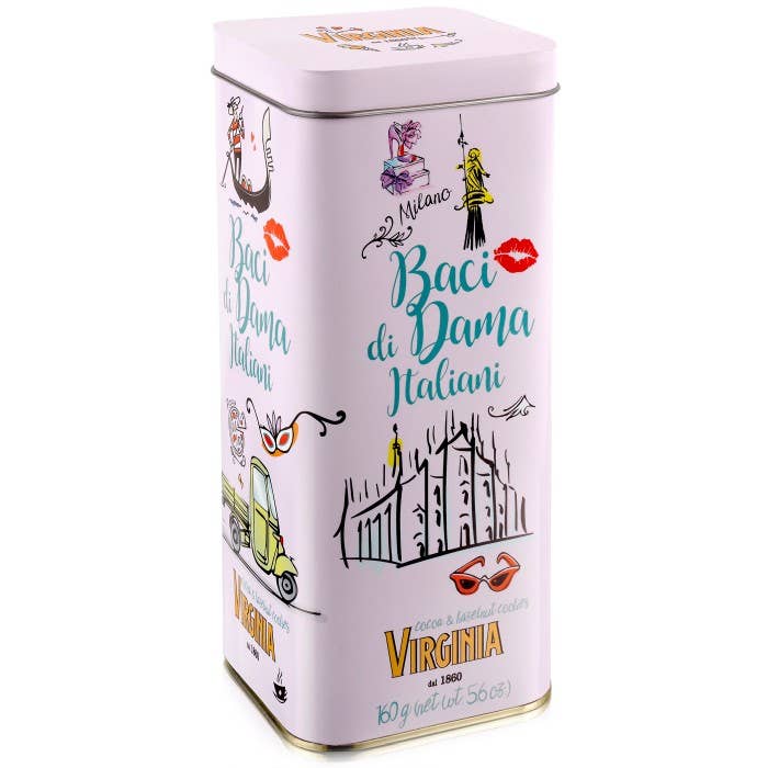 Mercato di Bellina - Wholesale Cookie - Italian Cookie Tins - Hazelnut, Baci di Dama & Amaretti2