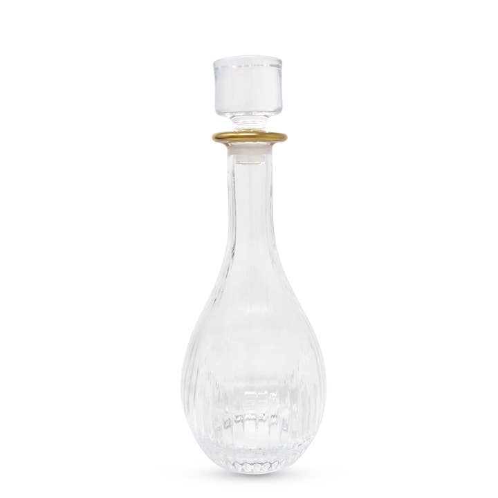 Liscio Ottico - Karaff med linjär design och guldkant för wholesale av VIVIENCE