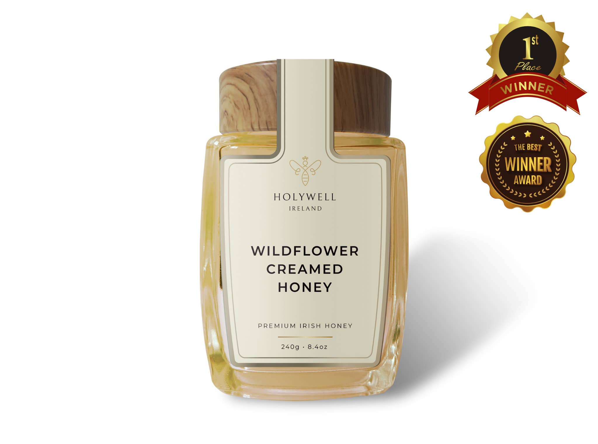 Holywell Honey - Wholesale Honey - Wildflower Creamed Honey