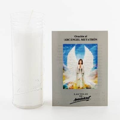 Las Velas de Mariano - Wholesale Novelty Candle - METATRON ARCHANGEL PRAYER CANDLE0