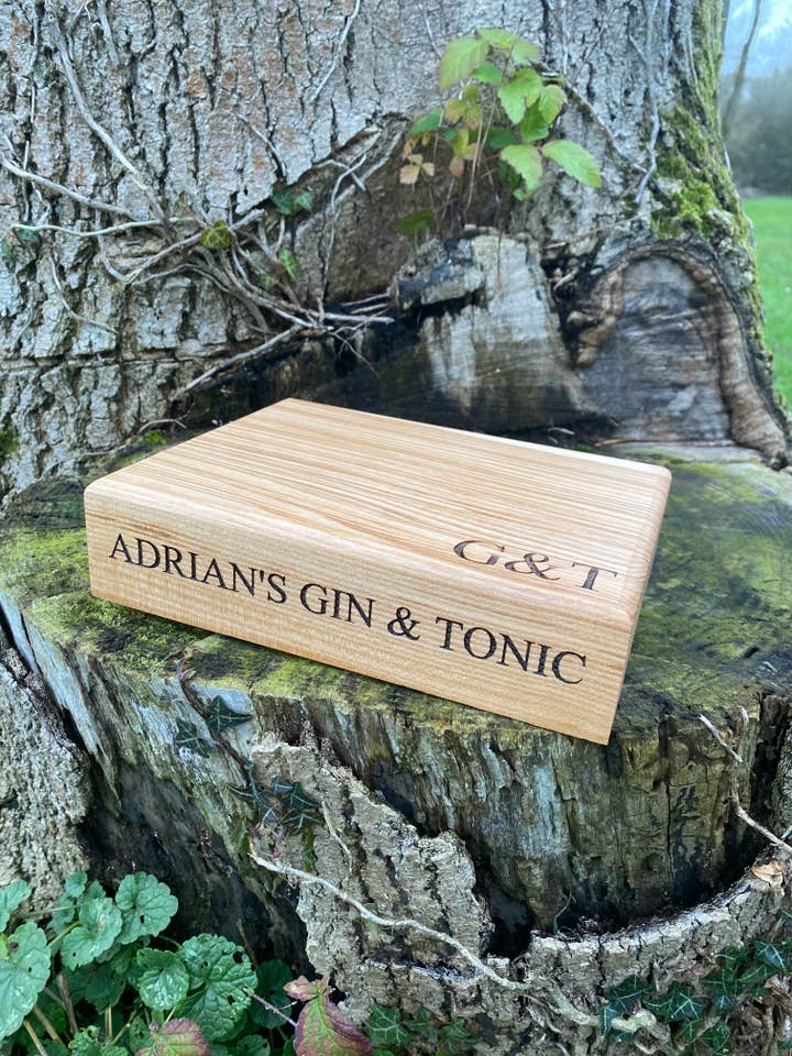 Ash G&T Bar Board for engroshandel hos Holder and Hook
