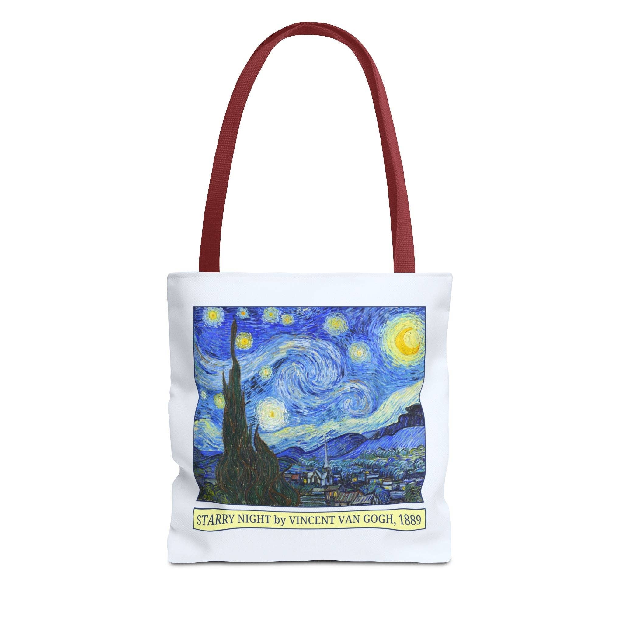 Opal and June - Wholesale Tote Bag - Women's - Starry Night by Vincent Van Gogh Art History Tote Bag3