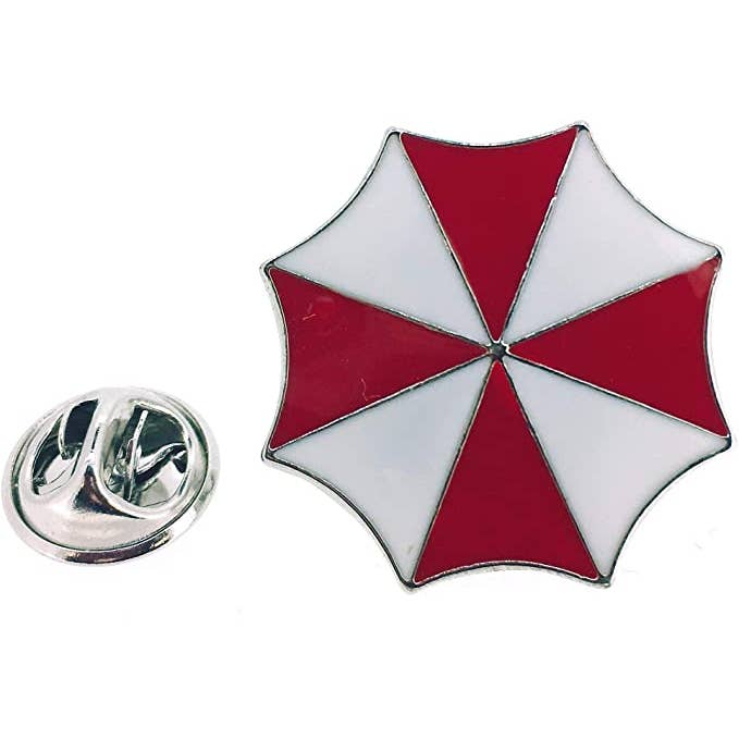 Resident Evil Umbrella Corporation Lapel Pin for wholesale by Beclosetoyou