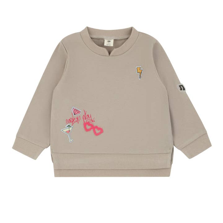 Applique Sweat-Shirts (Girls) for wholesale by cadeau baby Layette