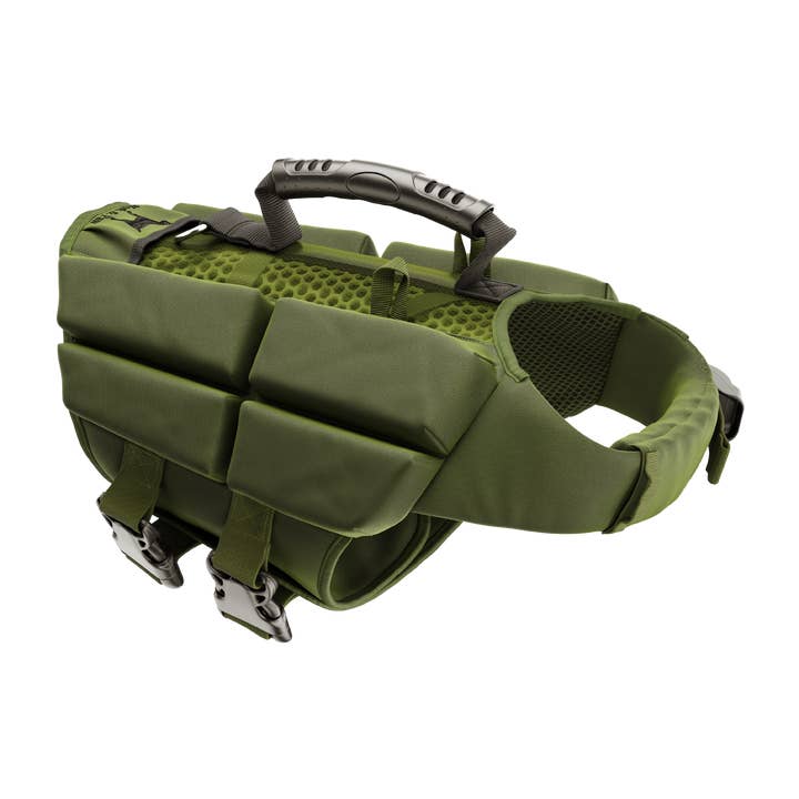 NOAH AND PAW LLC - Vente Veste – chien - Gilet de sauvetage pour chien NOAH AND PAW avec 4 mousses flottantes - Vert