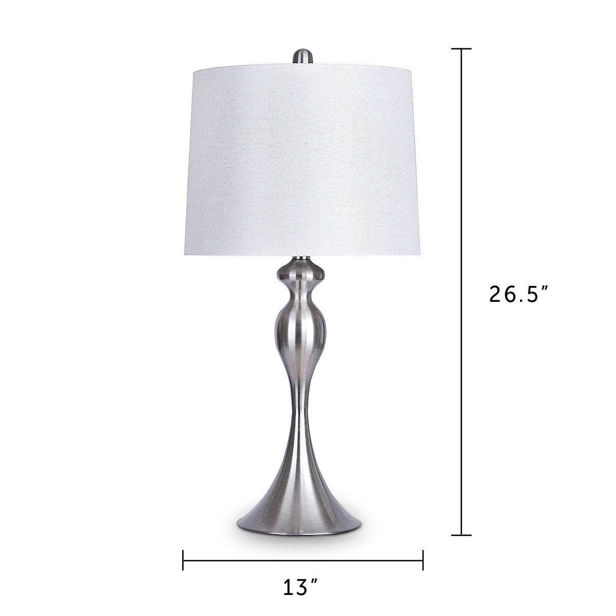 LumiSource and Grandview Gallery - Wholesale Accent/Desk Lamp - Ashland 27" Metal Table Lamps (Set of 2)19