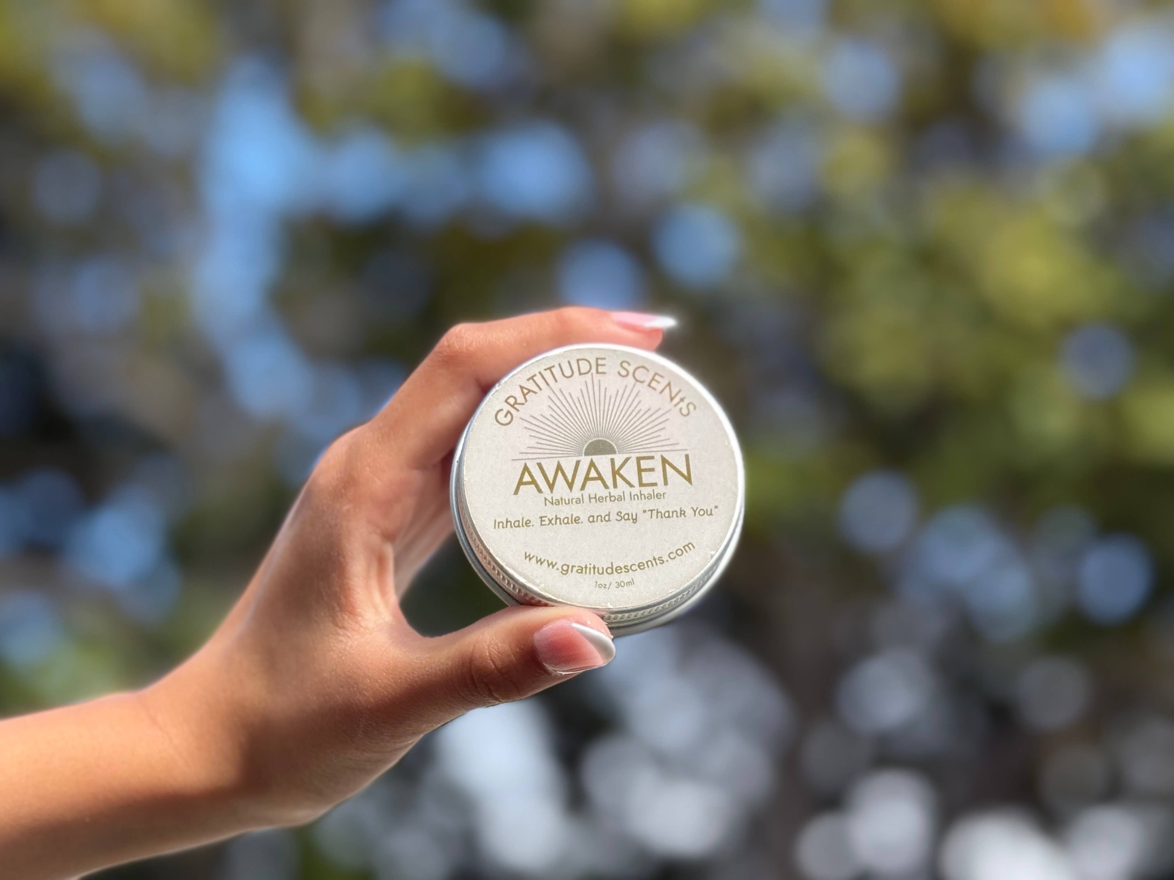 Gratitude Scents - Wholesale Aromatherapie-inhalator - Ontwaak Natuurlijke Inhalator / Adem Pod8