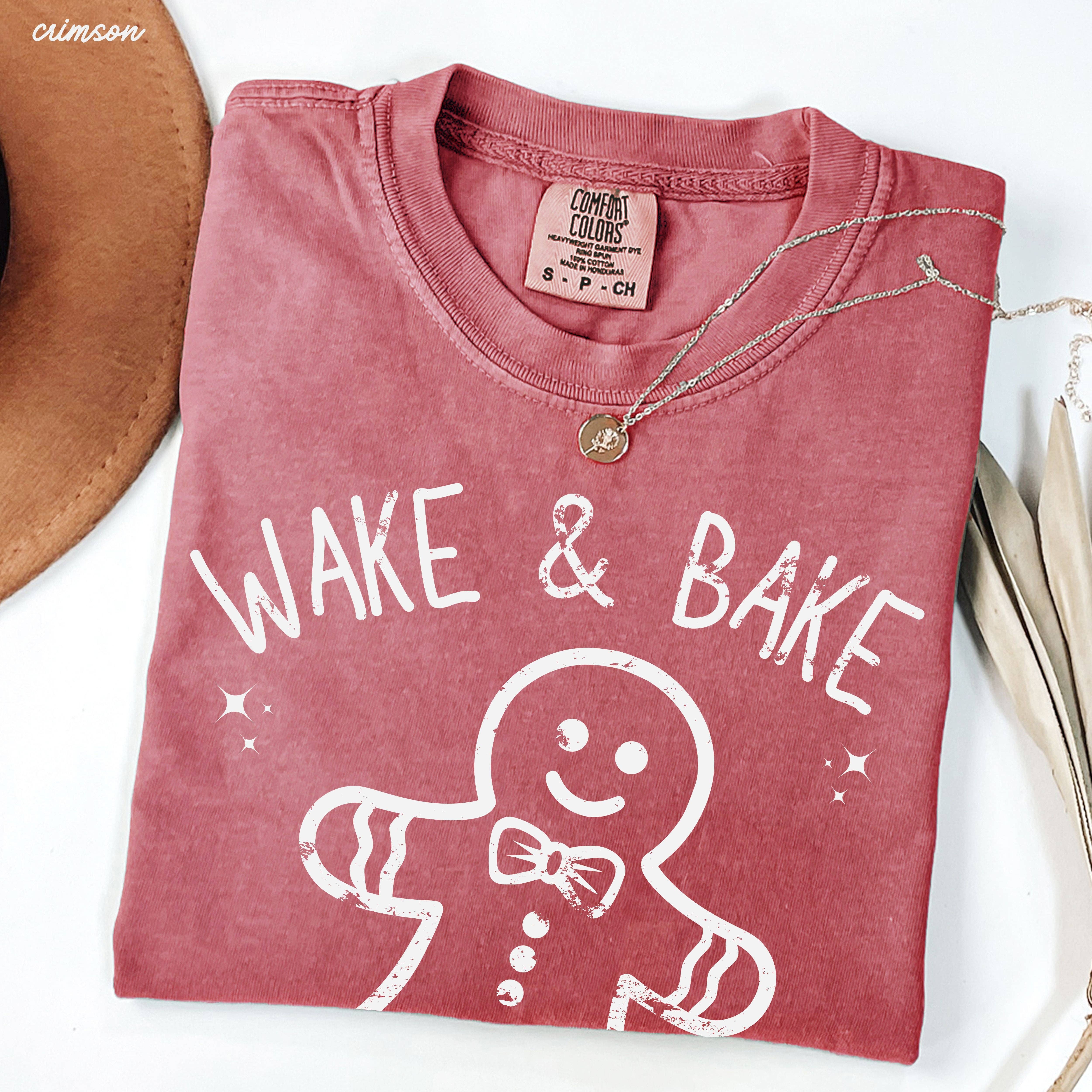 Chloe Vs Tank - Vente T-shirt sérigraphié – unisexe - T-shirt à pâtisserie Wake & Bake Gingerbread *8 couleurs (S-3X)2