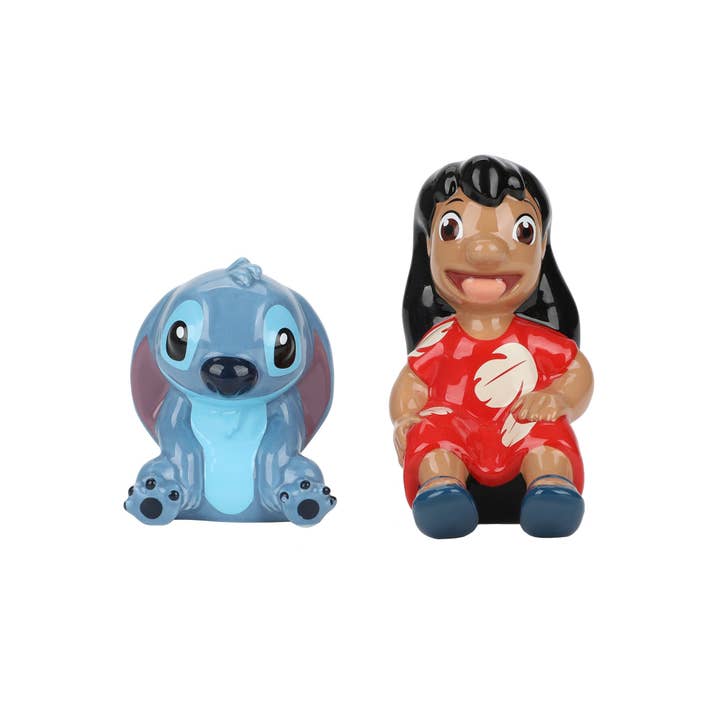 Disney Lilo & Stitch Sculpted Salt & Pepper Set for wholesale by Bioworld Merchandising