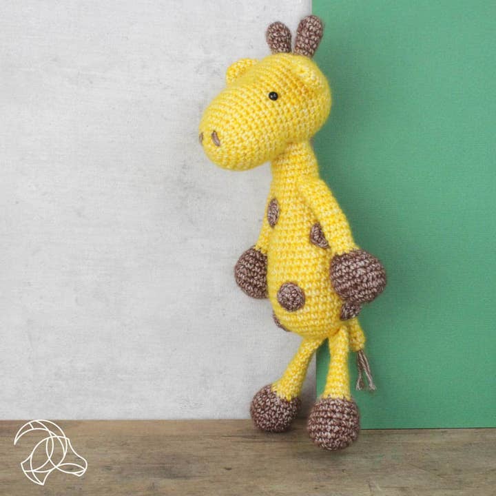 Hardicraft USA - Wholesale Knitting/Crochet Supplies - DIY Crochet Kit - George Giraffe2
