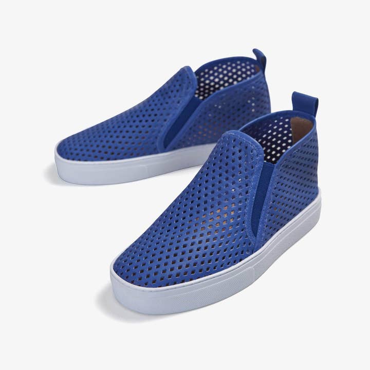 Jibs - Venta al por mayor Zapatillas deportivas sin cordones - Mujer - Foque Mid Rise Galaxy Azul