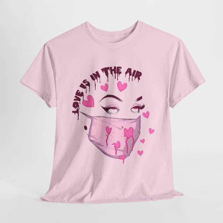 Love Is In The Air Unisex Heavy Cotton Tee for wholesale by LVB Art