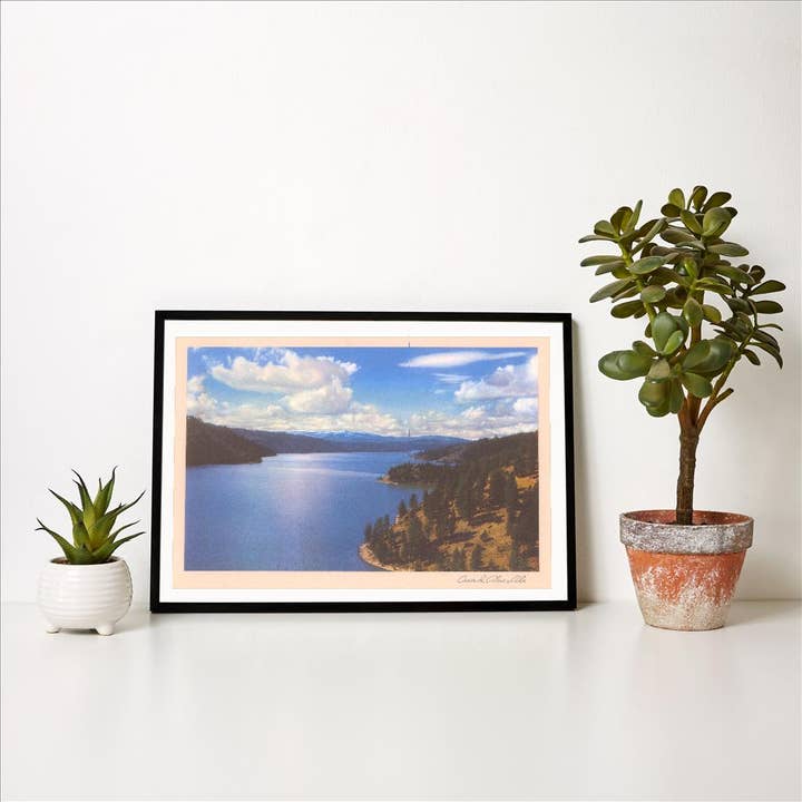 Art Print ID-286 Coeur d'Alene Lake for wholesale by Found Image Press