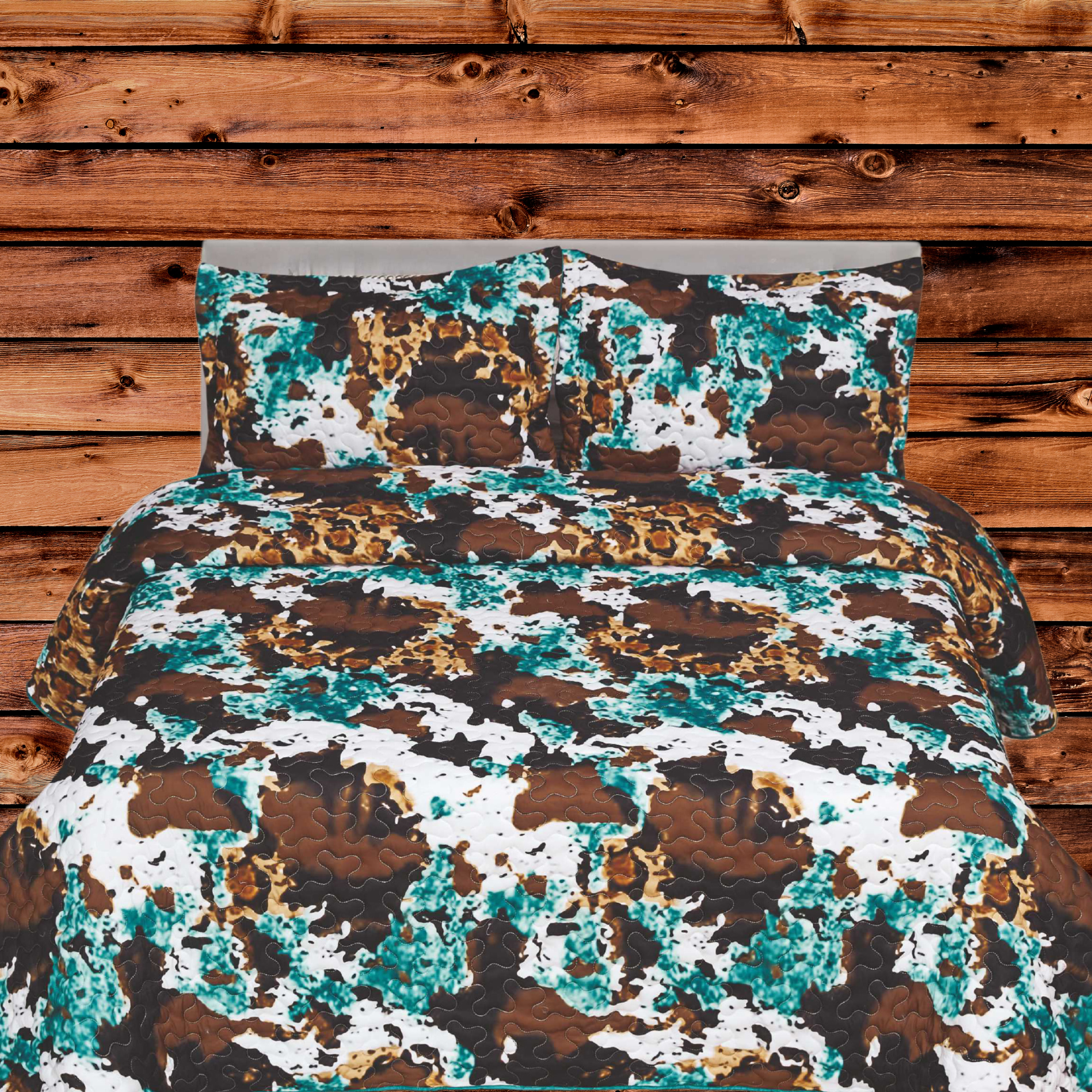 Unidos Collection - Wholesale Bedding Set - Unidos Collection™ Laredo Quilt 3pc Set (Group 1)5