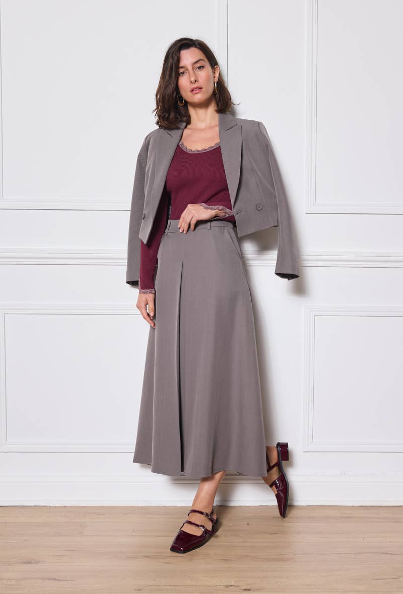 LULUMARY - Wholesale Skirt - Women's - Long skirt SK85213