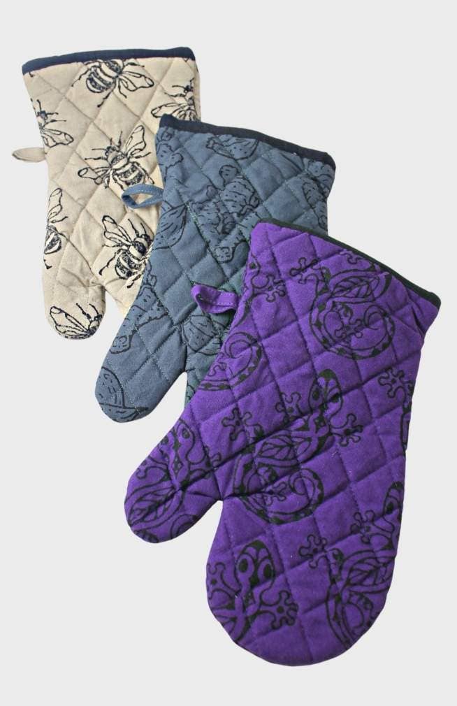 Ganesh Himal Trading – Großhandel Ofenhandschuh/Topfhalter – Handgefertigter Baumwoll-Ofenhandschuh - Groß, Gepolstert2