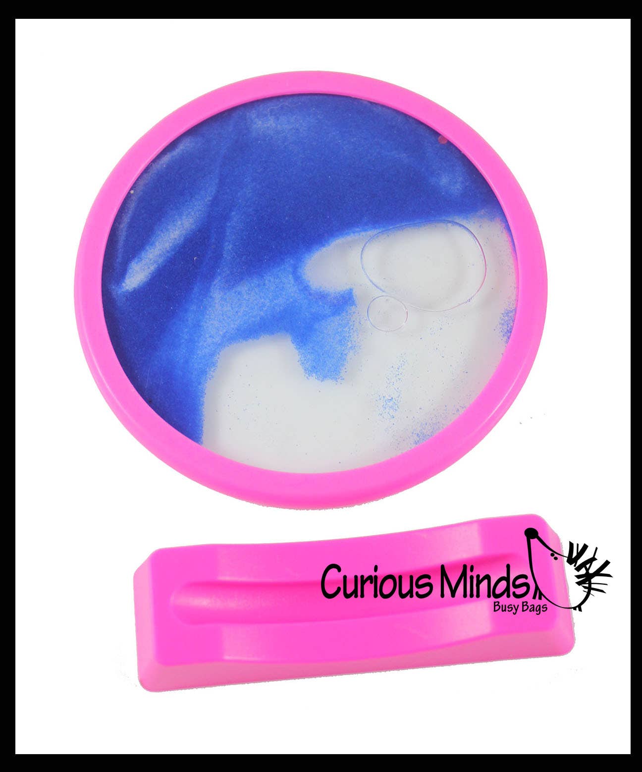 Curious Minds Toys - Vente Fidget/jouet anti-stress – enfant - 1 Paysages de sable - Sable en mouvement - Bureau apaisant, sensoriel, magasin9