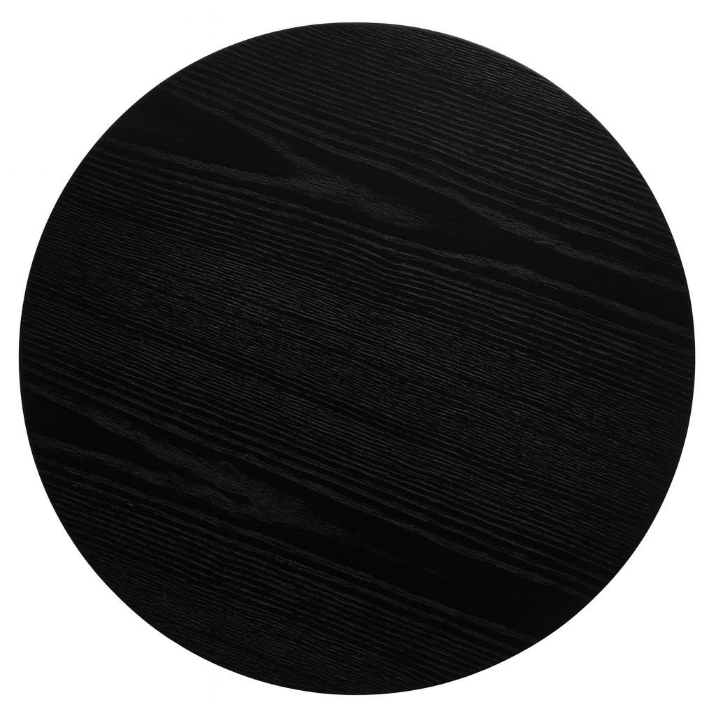 Furnhouse - Wholesale Coffee Table - Round Coffee Table Tango ø80x40 - Black Oak2