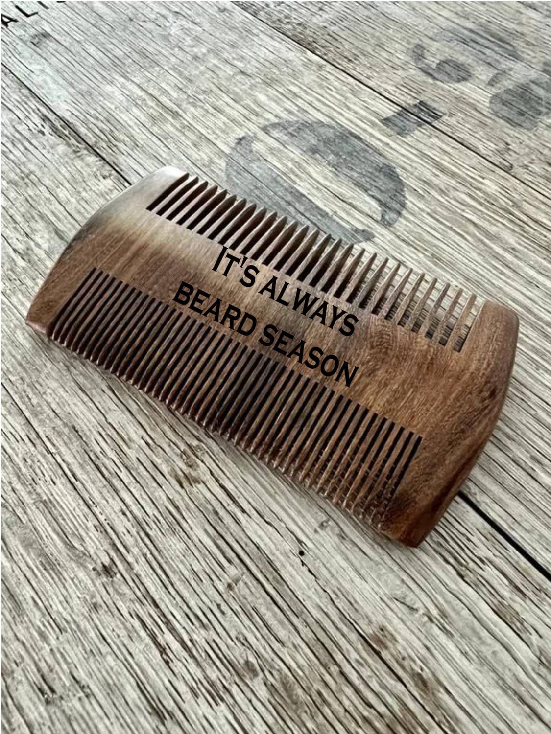 Love.Dee Creations - Wholesale Beard Brush/Comb - Engraved Beard Comb2