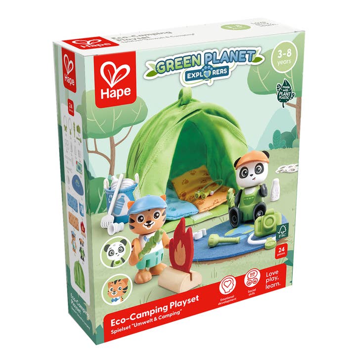 Hape Toys - Wholesale Toy Set - Kids - Eco-Camping Playset7