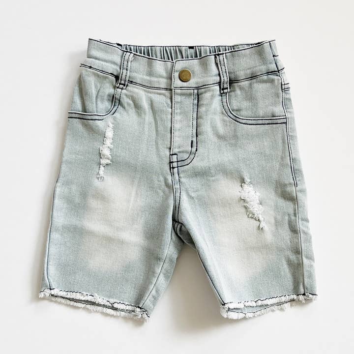 Bermuda Denim Shorts - Slate Gray and other Purchase Wholesale cadets shorts. Free Returns & Net 60 Terms on Faire trending on Faire.