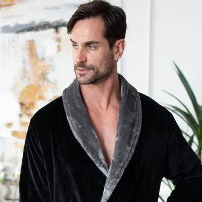 Lotus Linen - Wholesale Robe - Men's - Cozy Mens Plush Robes – Built for Comfort, Designed to Last16