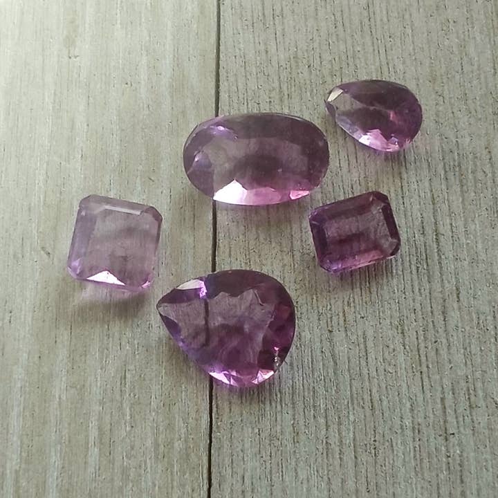 Faceted Fluorite Gems for wholesale by Keystone Crystals