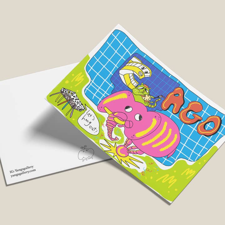 Toronto AGO X OCAD Postcard for wholesale by Yangsgallery