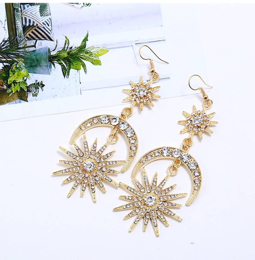 Happy Dream Gifts - Wholesale Costume - Women's - Halo Crown Mary Goddess Headband, Crown and Earring Set3