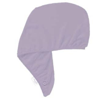 Beauty Pro - Wholesale Hair Towel/Wrap - Danielle Infused Hair Turbans Purple Biotin Oil1
