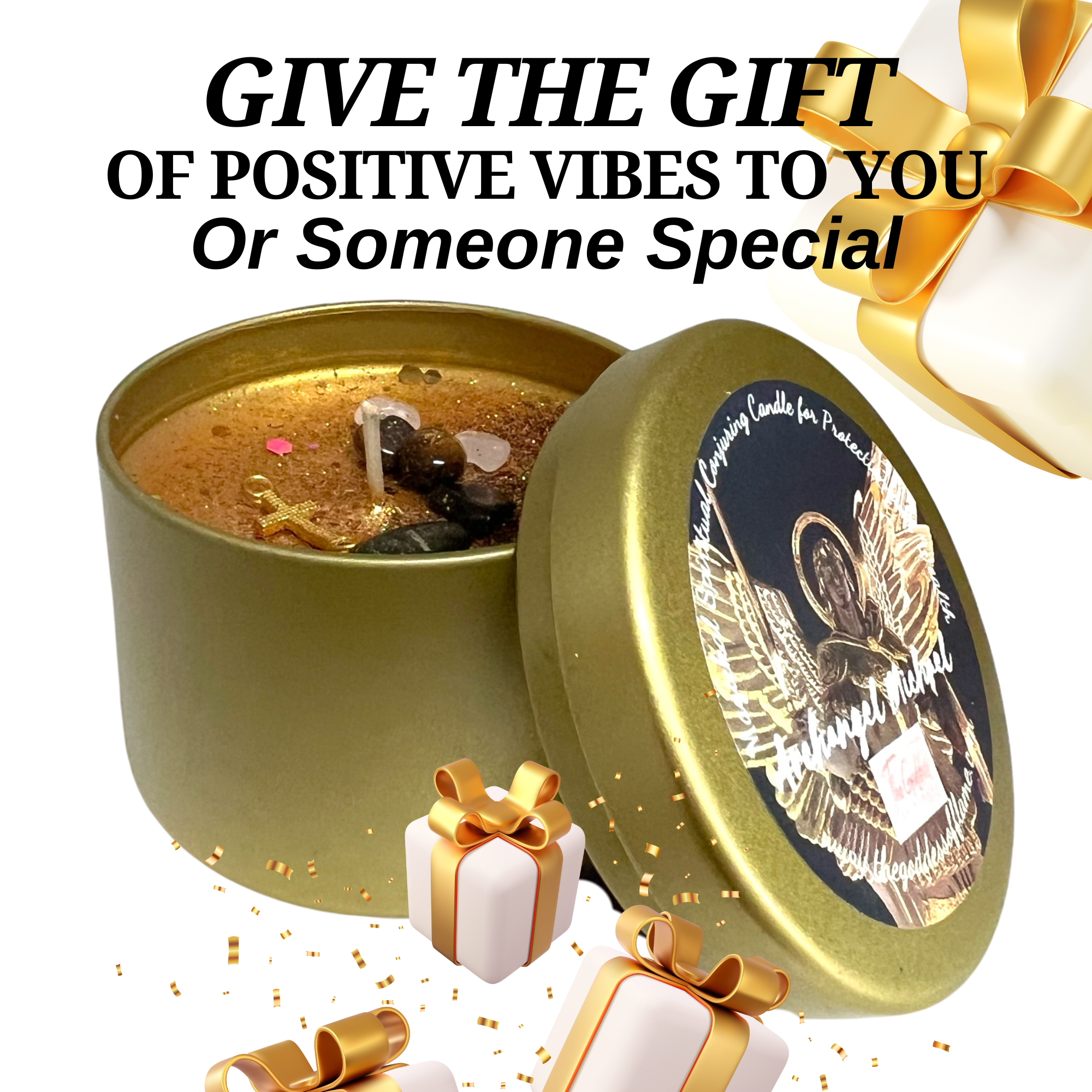 The Goddess of Flame - Wholesale Travel Candles - Archangel Michael Magic Candle5