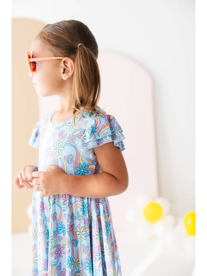 Charlie Lou Baby - Wholesale Dress - Kids - Twirl Dress | Groovy Fall After All12