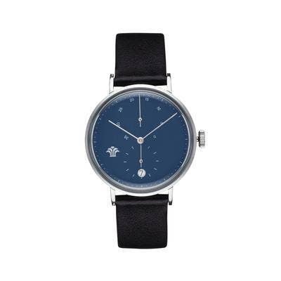 Deep Blue Unwinder Classic - Blue Dial and Black Strap for wholesale by U N W I N D