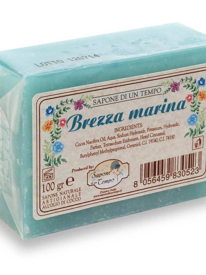 Jabón natural Sea Breeze para venta al por mayor de Sapone Di Un Tempo