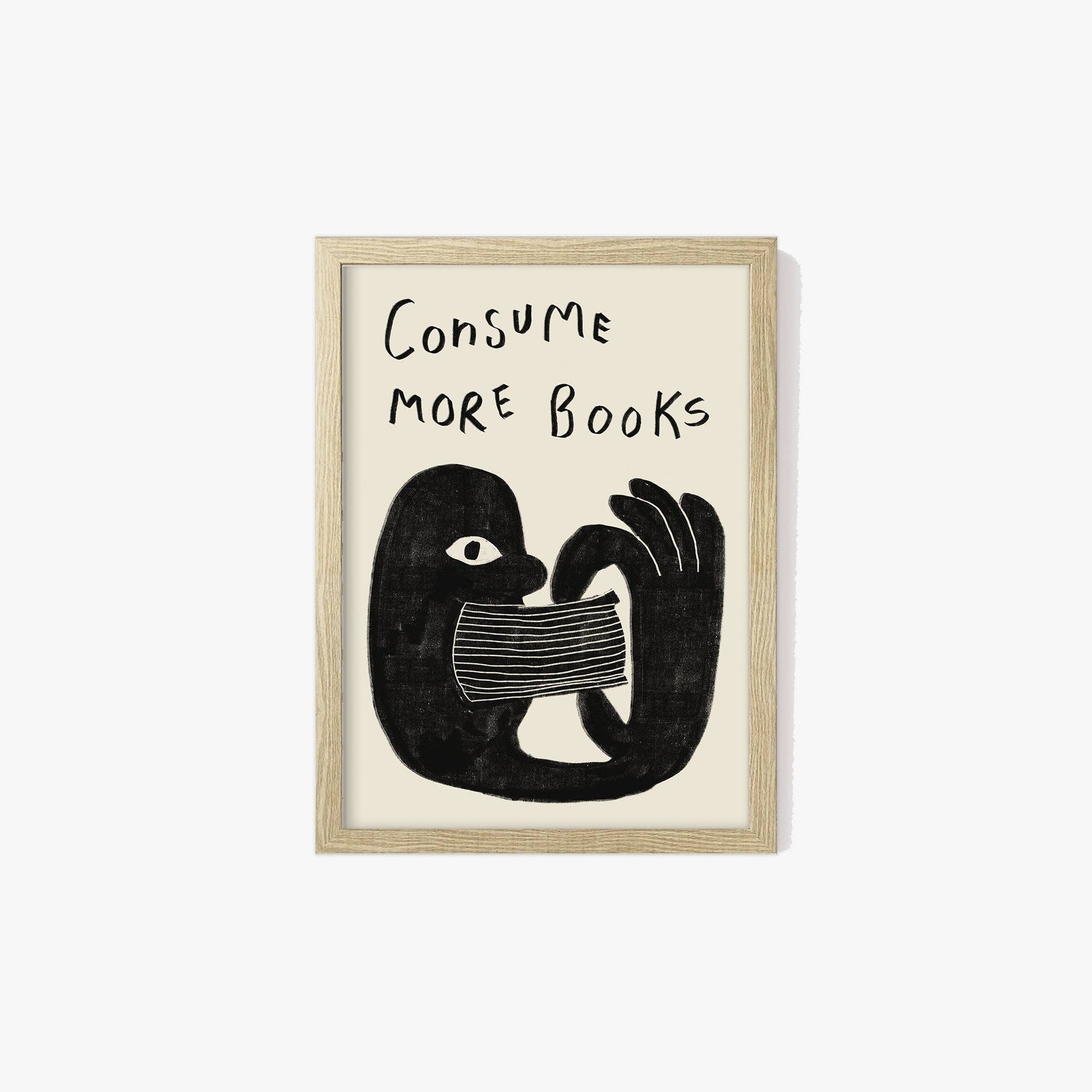 Lune Club - Vente Affiche d'art - Consommez plus de livres imprimés19