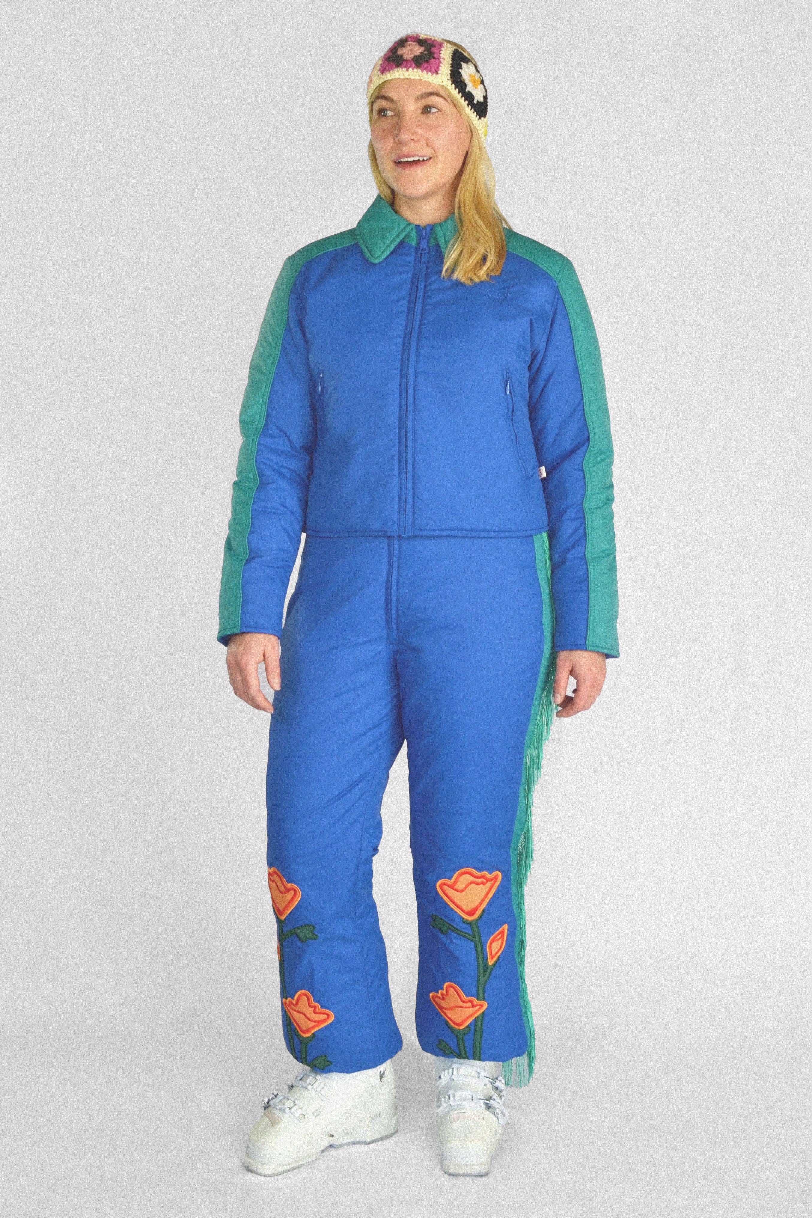 Hoohah - Wholesale Coat - Women's - Western Coat in Beryl Blue2