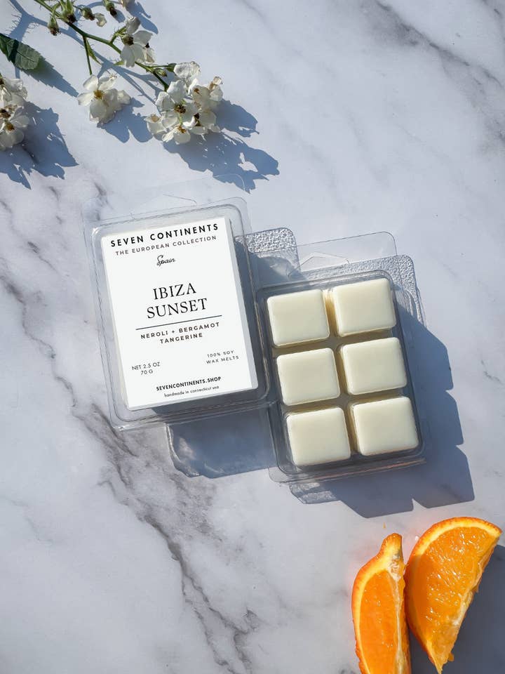 Ibiza Sunset – Soy Wax Melt for wholesale by Seven Continents
