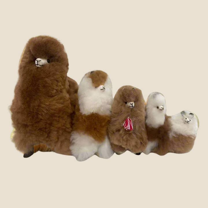 Alpaca Fluffies - Natural Colors for wholesale by Campo Alpaca
